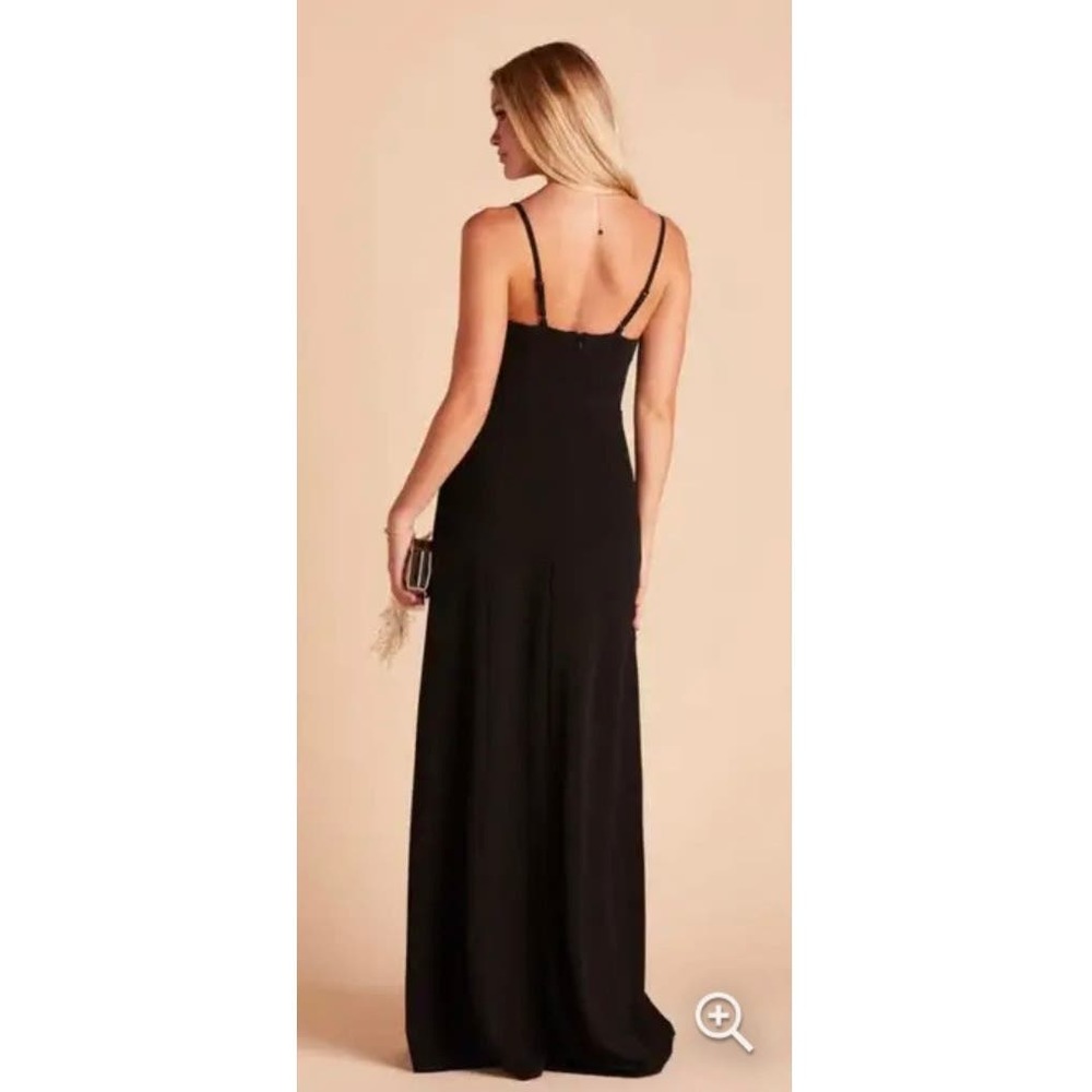 Birdy Grey Black Crepe Formal Dress size Small - Picture 2 of 7